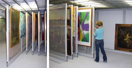 Multi Hanging Panel System Hofstra-University